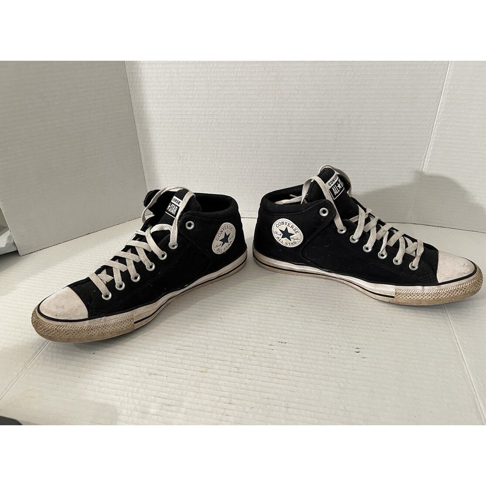 Converse Chuck Taylor All Star Black Shoes Unisex Size M 11.5 W 13.5 - Picture 5 of 15
